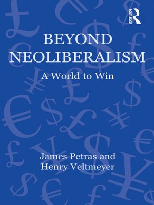 cover image of Beyond Neoliberalism